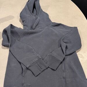 lululemon athletica Dark Gray Hoodie Sweater